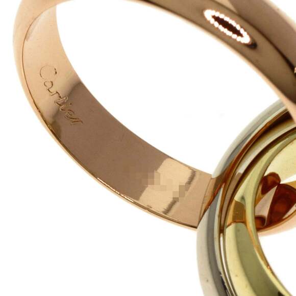CARTIER Authentic 18k Gold Trinity Ring #48 - Picture 4 of 9